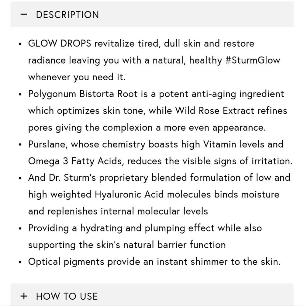 Dr. Barbara Sturm Glow Drops 30ml - Picture 12 of 16